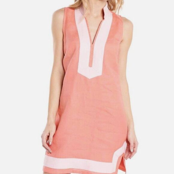 Sail to Sable Classic Sleeveless Linen Tunic Dress - Size S - Picture 7 of 11